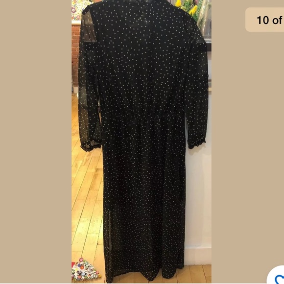 NWT Who What Wear Target Polka Dot Dress Sz XS - Picture 7 of 16